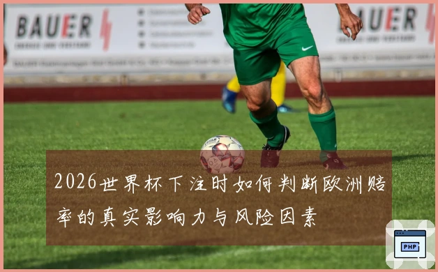 2026世界杯下注时如何判断欧洲赔率的真实影响力与风险因素