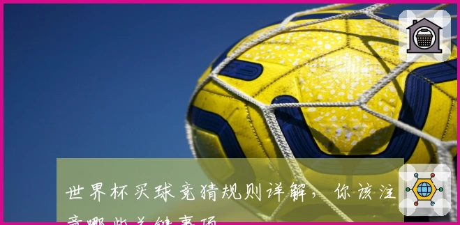 世界杯买球竞猜规则详解，你该注意哪些关键事项