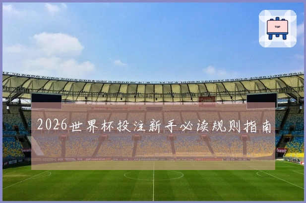 2026世界杯投注新手必读规则指南