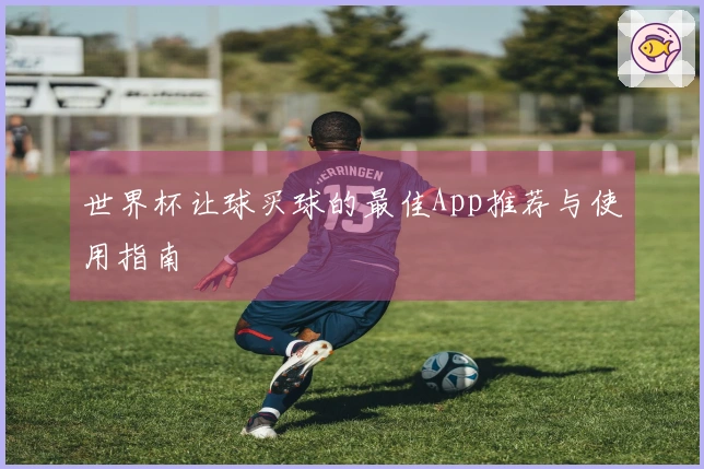 世界杯让球买球的最佳App推荐与使用指南